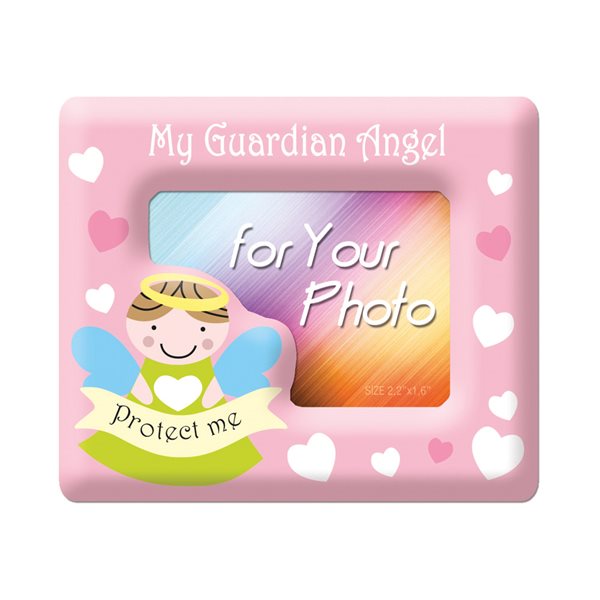 My Guardian Angel Protect Me Magnet/Picture Frame