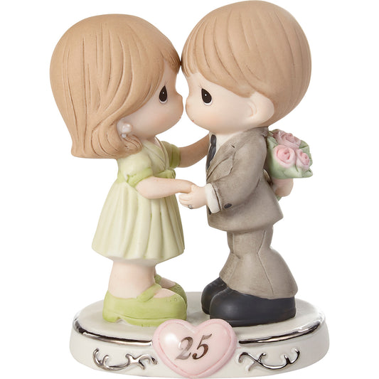 Through The Years - 25th Anniversary, Bisque Porcelain Figurine