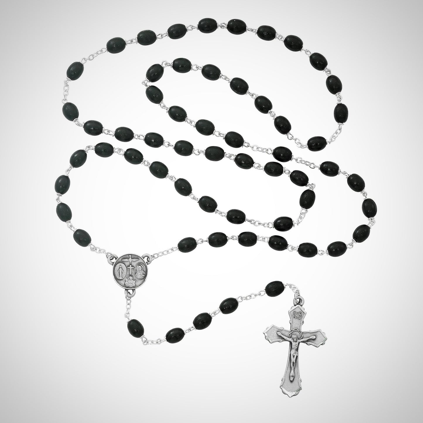 Black Wood 4-Way Rosary