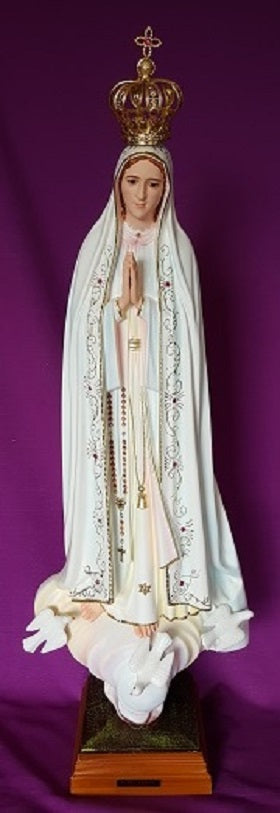 Our Lady of Fatima Statue 47cm