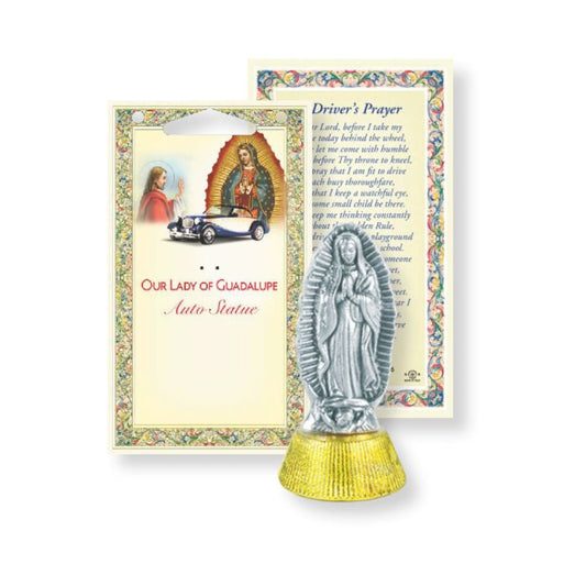 Statue de voiture de Notre-Dame de Guadalupe
