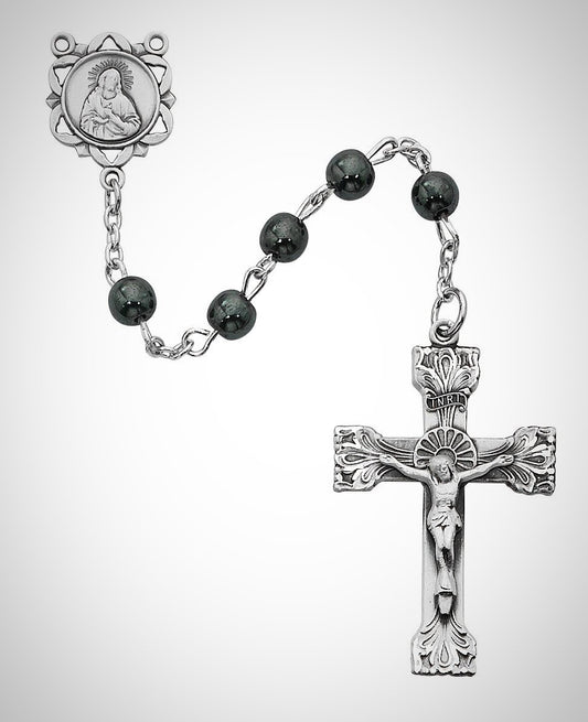 Genuine Hematite Rosary