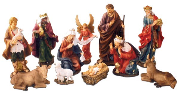 Nativity Set.    11 Piece