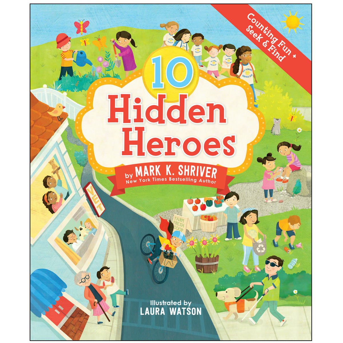 10 Hidden Heroes Counting Fun & Seek & Find