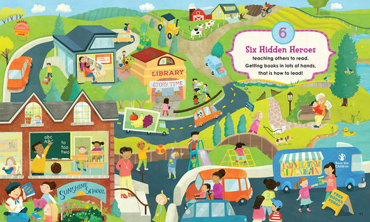 10 Hidden Heroes Counting Fun & Seek & Find