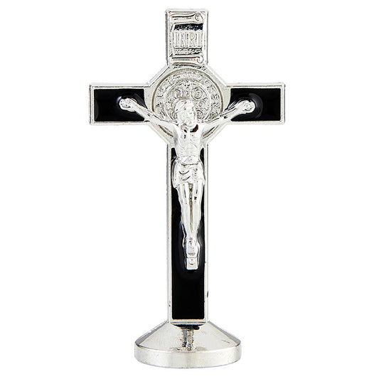 Standing St. Benedict Crucifix