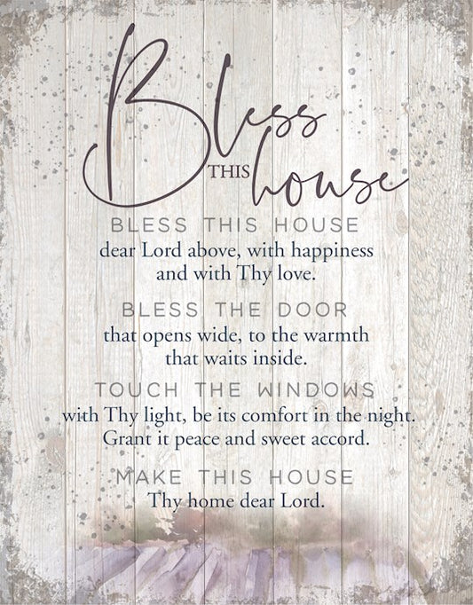 Bless This House Plaque