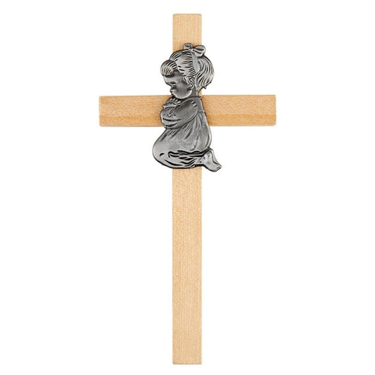 Kneeling Girl Cross
