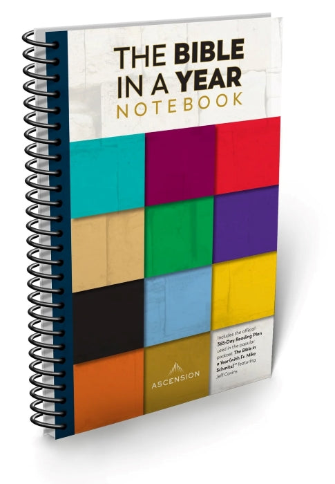 Bible in a Year Notebook  Spiral Binding.
