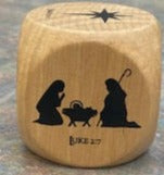 Christmas Story Wooden Cube