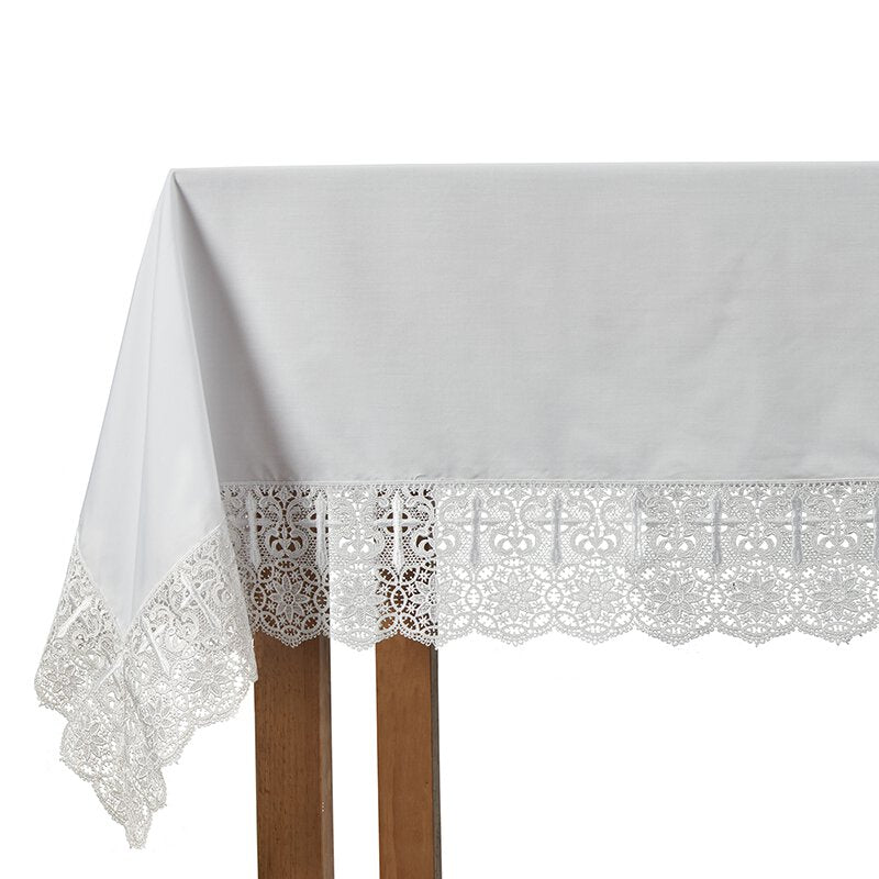 Cross Lace Altar Frontal