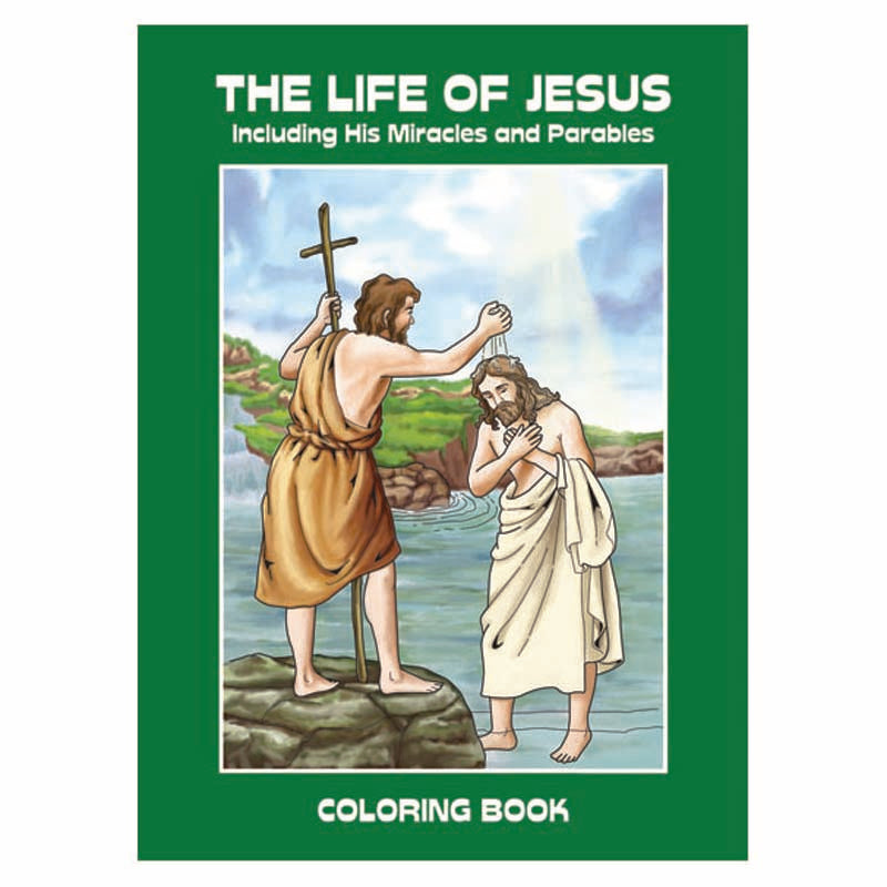 Life of Jesus Colouring Book