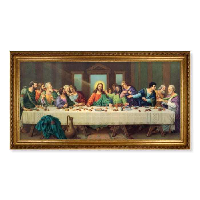 Last Supper Framed Picture