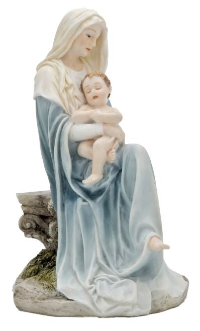 Statue Vierge à l'Enfant 6"