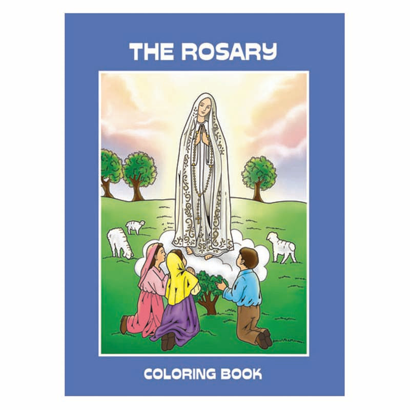 Life of Mary Colouring Book