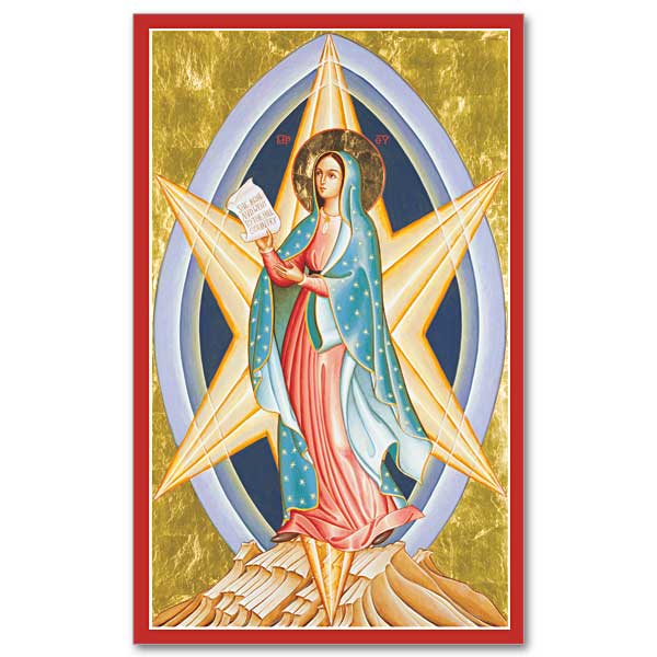 Mary Star of New Evangelization Icon