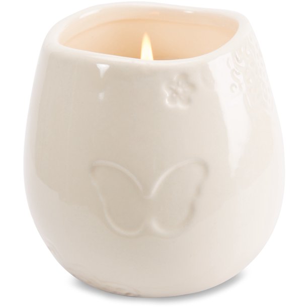 Memorial Heart Serenity Candle
