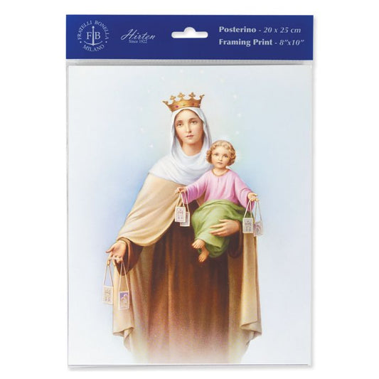 Our Lady of Mount Carmel Print 8x10"