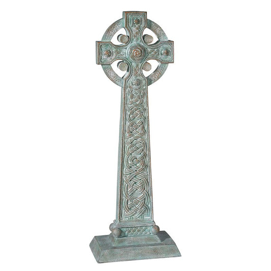 Garden Celtic Cross Statue.
