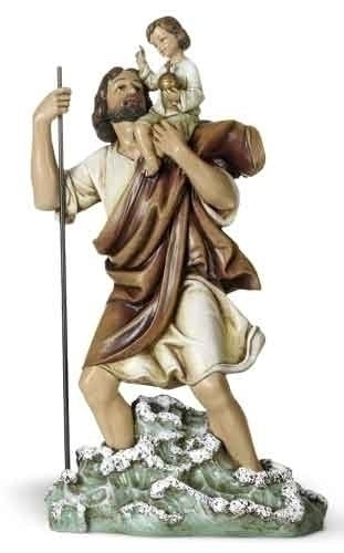St. Christopher Statue.