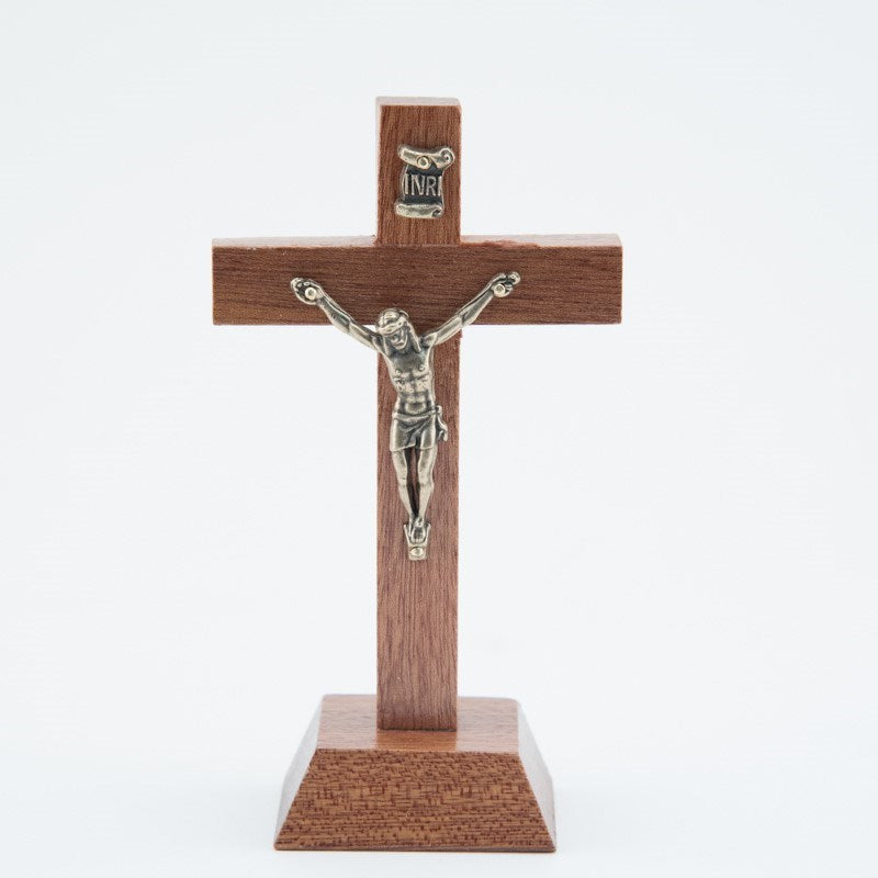 Standing Wood Crucifix