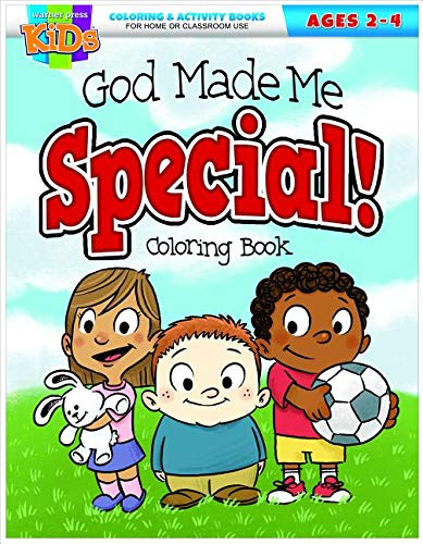God Made Me Special Colouring Book
