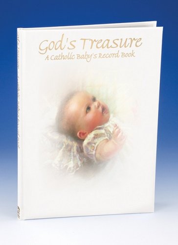 God's Treasure Catholic Baby's Record Book