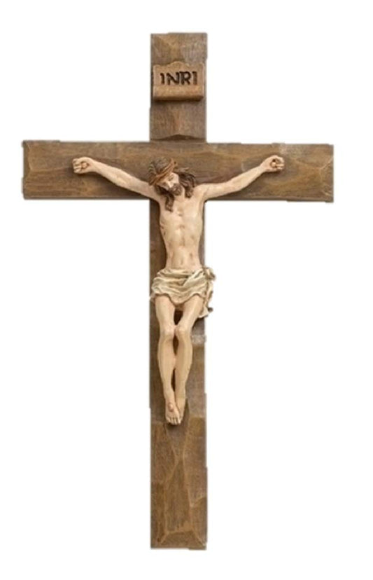 Beveled Wall Crucifix