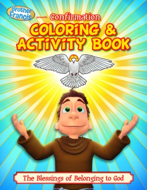 Brother Francis Colouring Book Confirmation