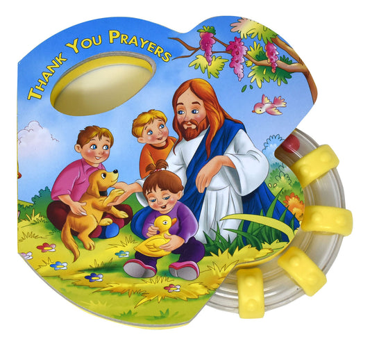 Thank You Prayers Rattle Book