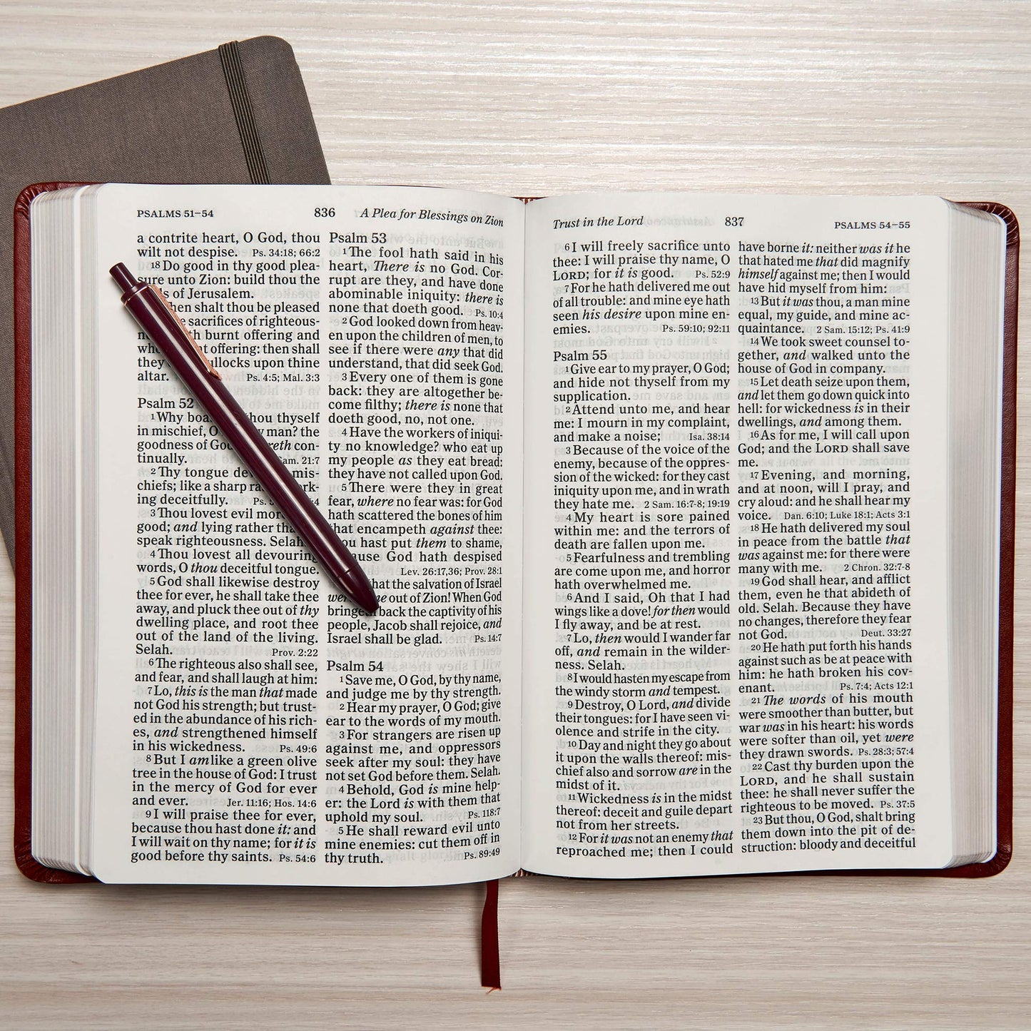 King James Reference Bible, Giant Print