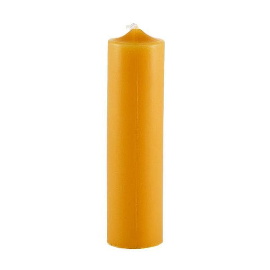 Beeswax Candles 6 Inch Natural Column