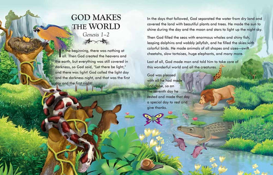 La Bible Illustrée pour Enfants avec Dévotion Quotidienne