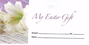 My Easter Gift Offering Envelope