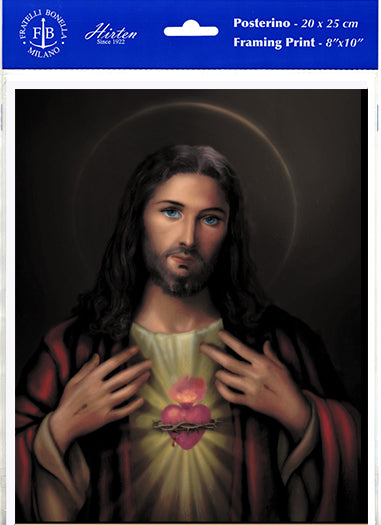 Sacred Heart of Jesus Print 8x10"