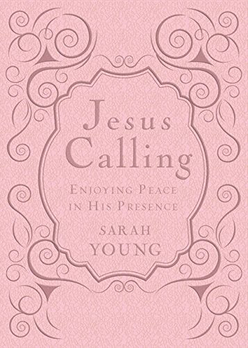 Jesus Calling Pink Leather