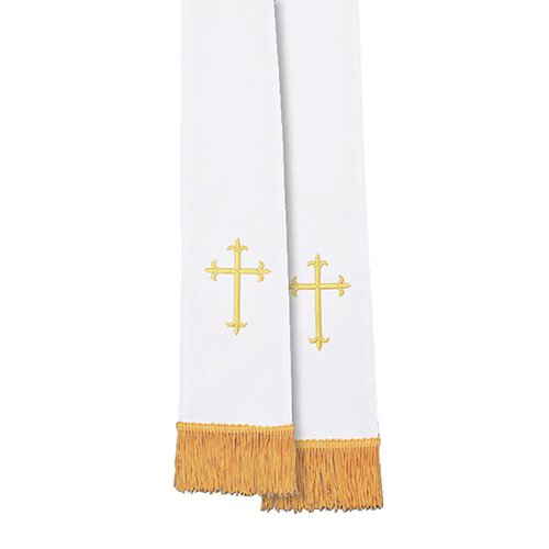 Priest Reversible Stole: Red & White *Available October 2022*