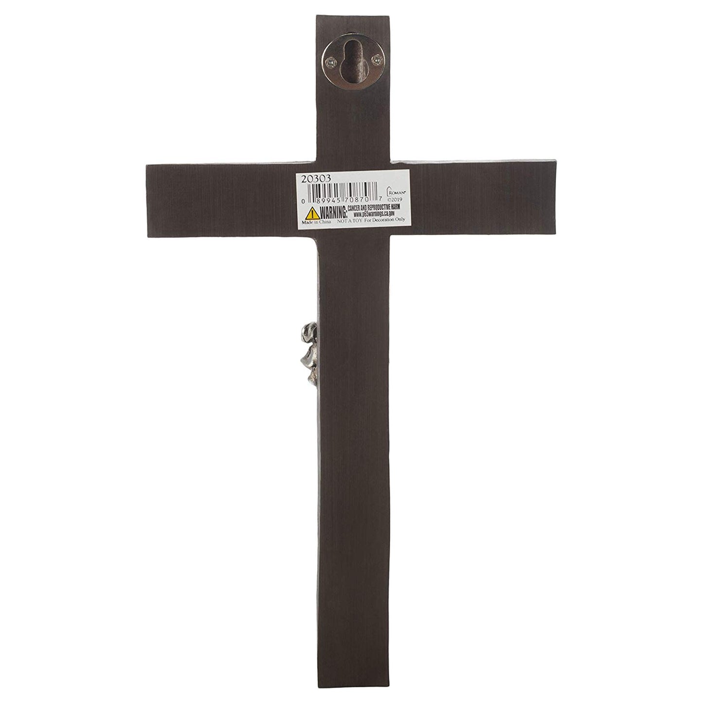 Silver Tone Crucifix