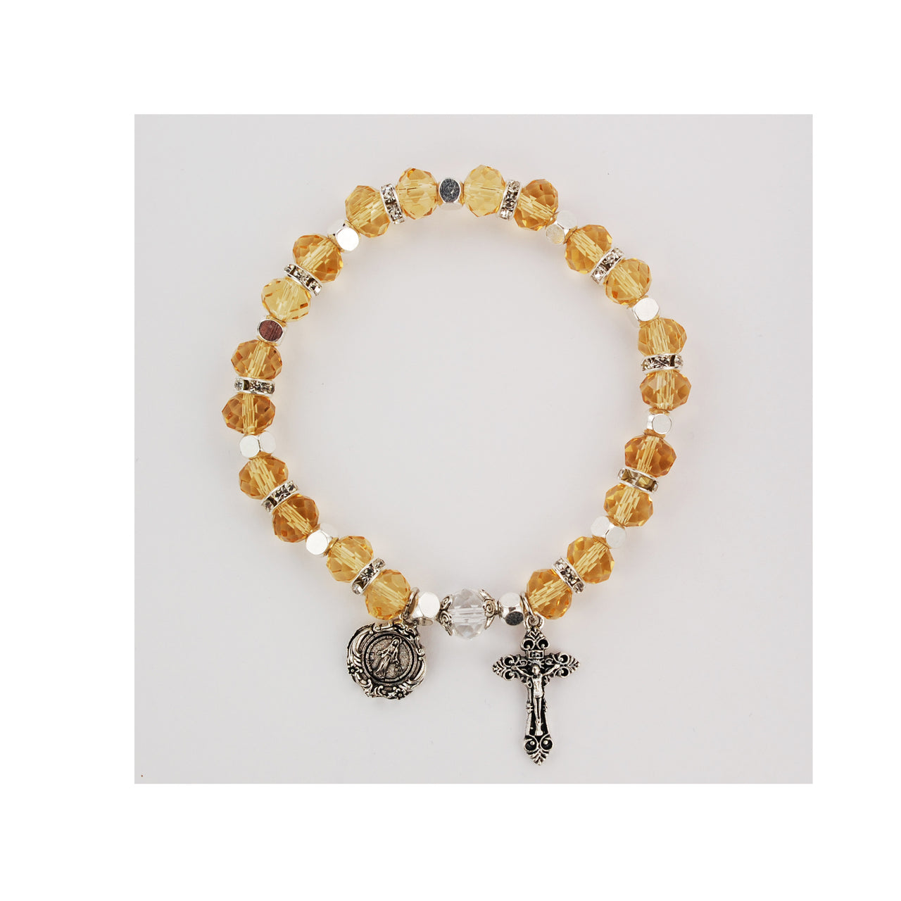 Topaz Rosary Bracelet