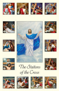 Stations of the Cross Holy Cards