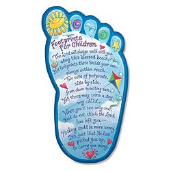 “Footprints for Children” Plaque