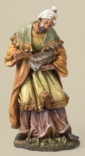 African Wise Man Figure for Nativity Scene - 39"