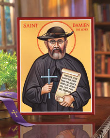 St. Damien of Molokai Icon