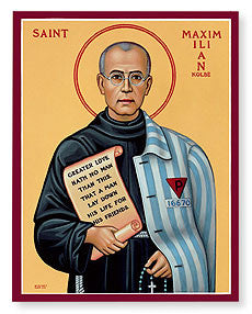 St. Maximilian Kolbe Icon