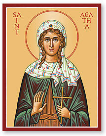 St. Agatha Icon