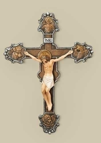Evangelist Crucifix  10.25"