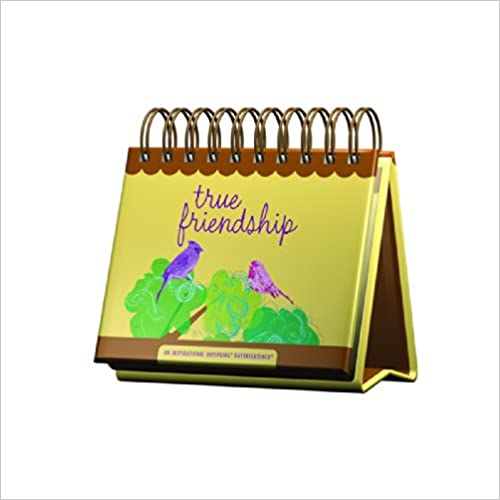 True Friendship DayBrightener Perpetual Calendar Spiral-bound