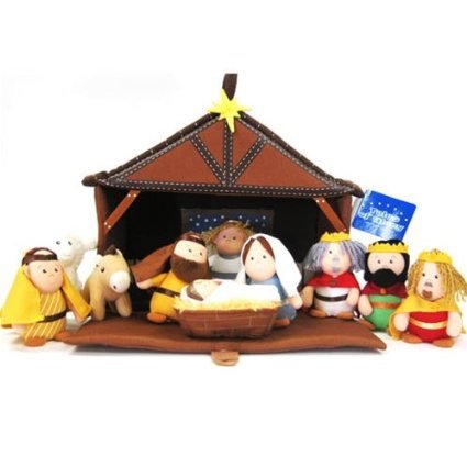 Nativity Set 12 Piece Plush
