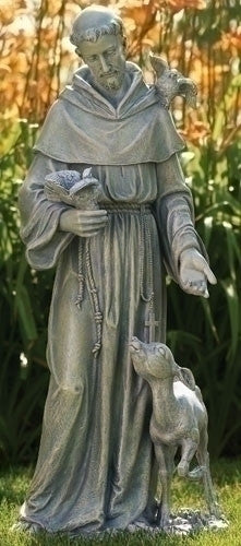 St. Francis with Deer Statue