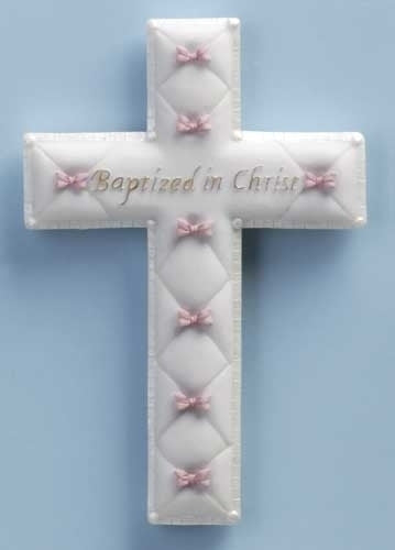 Baptism Girl Wall Cross